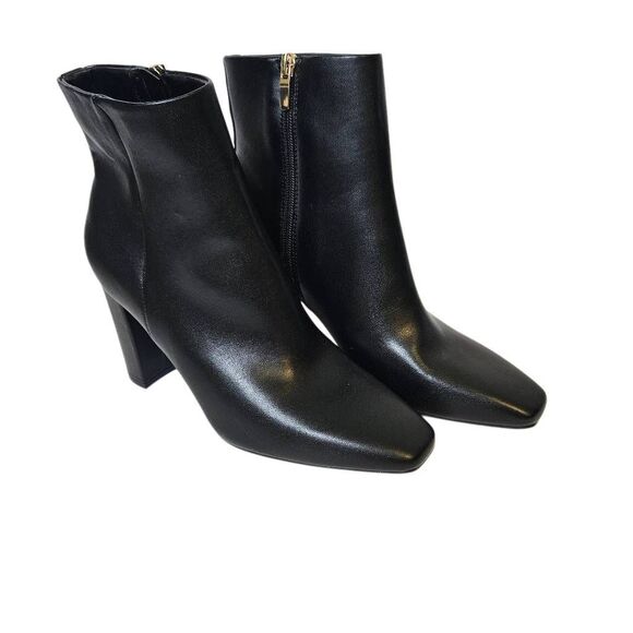 Nine West womens black heeled booties. Size 8. NWOT. - Picture 1 of 5